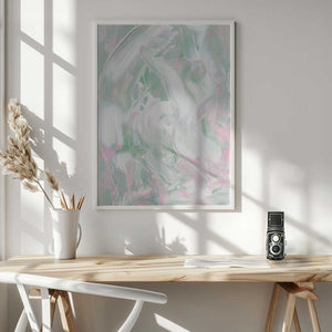 Tablou înramat „Whispers of Pastels” de uplusmestudio