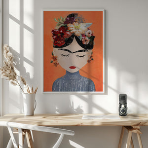 Tablou înramat „Floral Dreamer” de Treechild
