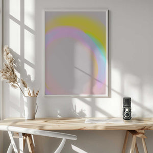 Tablou înramat „Pastel Aurora” de Treechild
