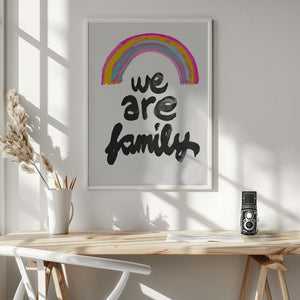 Tablou înramat „Rainbow Unity” de Treechild