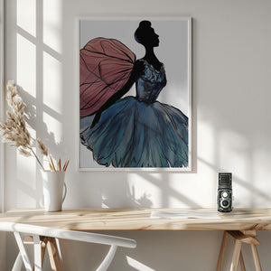 Tablou înramat „Winged Dancer” de Ruth Day