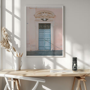 Tablou înramat „Pastel Trastevere - Rome Italy travel photography” de Raisa Zwart