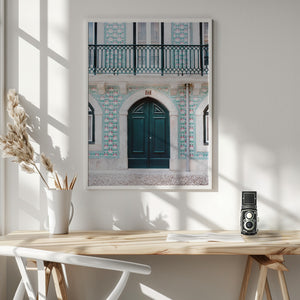 Tablou înramat „Lisbon Door” de Raisa Zwart