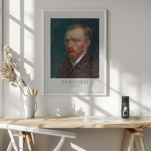 Tablou înramat „Self-Portrait” de Vincent Van Gogh