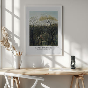 Tablou înramat „Rendezvous In The Forest” de Henri Rousseau