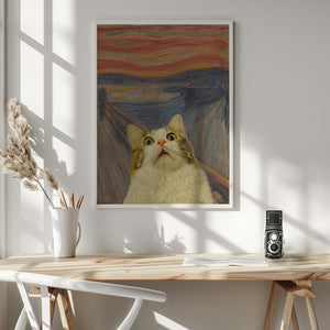 Tablou înramat „The Meow 02” de Artelele