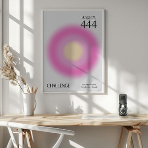 Tablou înramat „Angel Number 444” de Amélie