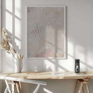 Tablou înramat „Morning Boho Sun Rays” de Sarah Manovski