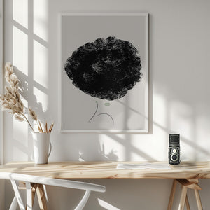 Tablou înramat „Green Lips” de Pictufy Studio II