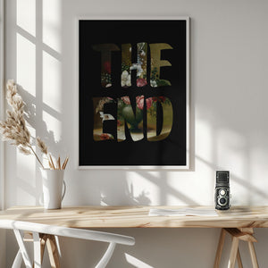 Tablou înramat „The End” de Famous When Dead