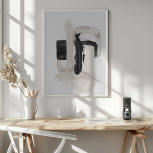 Tablou înramat „Brush Strokes-2” de Sally Ann Moss