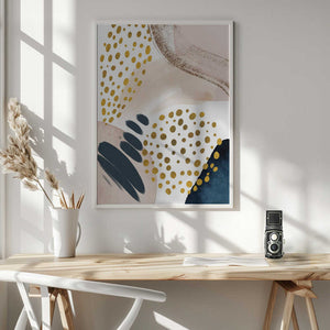 Tablou înramat „Smooth Abstract-1” de Sally Ann Moss