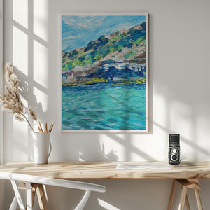 Tablou înramat „Palma” de Pauline Wegman | Key and Sea Creative