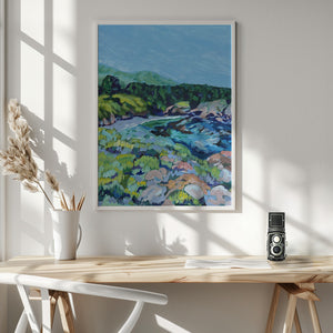 Tablou înramat „Point Lobos” de Pauline Wegman | Key and Sea Creative