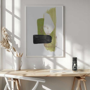 Tablou înramat „Green Dream-3” de Sally Ann Moss