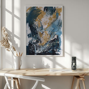 Tablou înramat „Golden Sea” de Dan Hobday