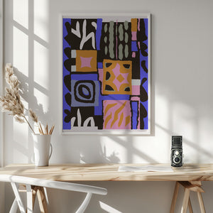 Tablou înramat „Colorful Geometry” de Treechild