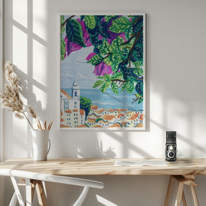 Tablou înramat „Lisbon” de Pauline Wegman | Key and Sea Creative