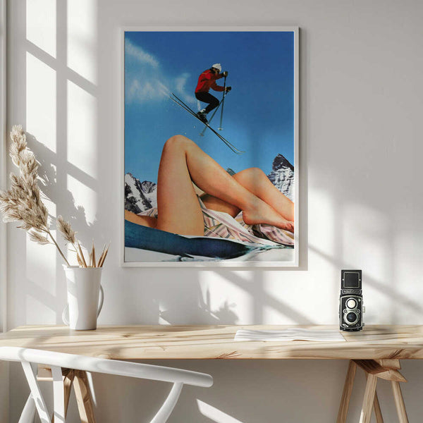 Tablou înramat „The Big Jump” de Taudalpoi