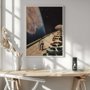 Tablou înramat „Space Promenade” de Taudalpoi