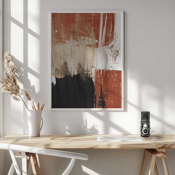 Tablou înramat „Cover of Fire-3” de Sally Ann Moss