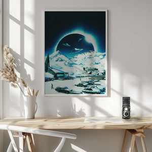 Tablou înramat „Winter Eclipse” de Taudalpoi