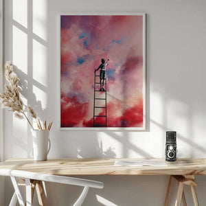 Tablou înramat „Cloud Painter” de Taudalpoi