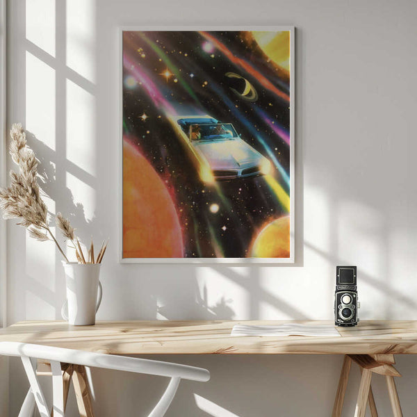 Tablou înramat „When The Light Gets In” de Taudalpoi