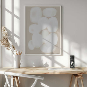 Tablou înramat „Circle Minimalist Art” de Melloi Art Prints