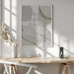 Tablou înramat „Smooth Neutral 1” de Sally Ann Moss