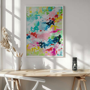 Tablou înramat „Pastel Fantasy” de Ejaaz Haniff