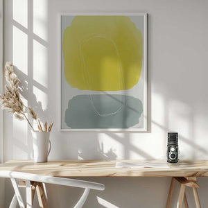Tablou înramat „Watercolor Shapes Series #4” de jay stanley