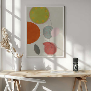 Tablou înramat „Friendly Colors Hilma 1” de Ana Rut Bre