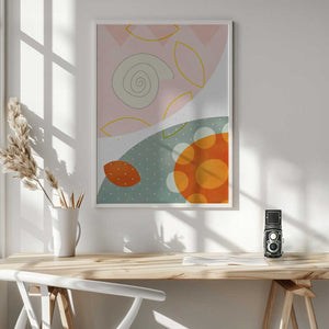 Tablou înramat „Friendly Colors Hilma 4” de Ana Rut Bre