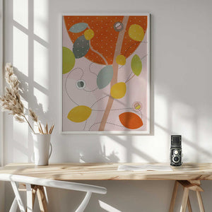 Tablou înramat „Friendly Colors Hilma 5” de Ana Rut Bre