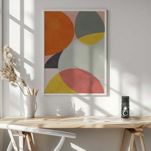 Tablou înramat „Friendly Colors1” de Ana Rut Bre