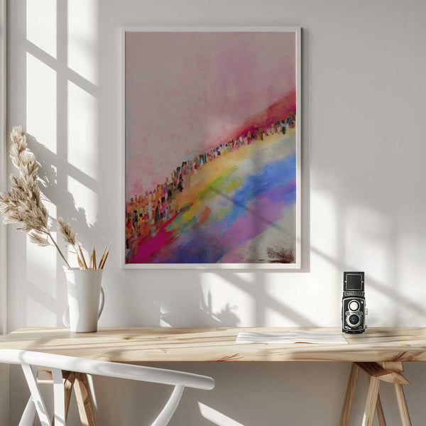 Tablou înramat „Pastel Dreamscape” de Treechild