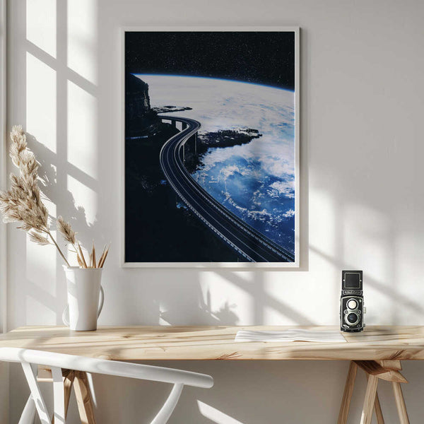 Tablou înramat „Road To Infinity” de Taudalpoi