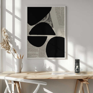 Tablou înramat „Abstract Paper VIII” de Studio Palette
