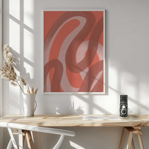 Tablou înramat „Coral V” de Studio Palette