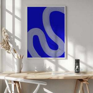 Tablou înramat „Cobalt IV” de Studio Palette