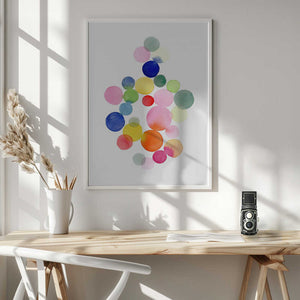 Tablou înramat „Bubbles” de Louise van Terheijden