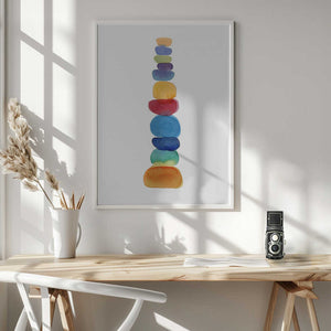 Tablou înramat „Color Tower” de Louise van Terheijden