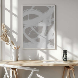 Tablou înramat „Abstract Brush Strokes 6 A1” de Mareike Böhmer