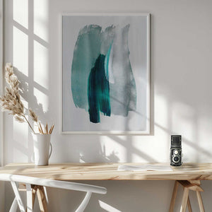 Tablou înramat „Abstract Brush Strokes 19” de Mareike Böhmer