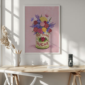 Tablou înramat „Flowers In a vintage Can” de Raissa Oltmanns