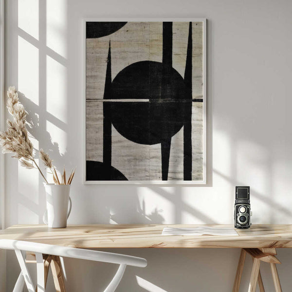 Tablou înramat „Geometric Harmony” de Treechild