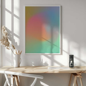 Tablou înramat „The Gradient” de Pictufy
