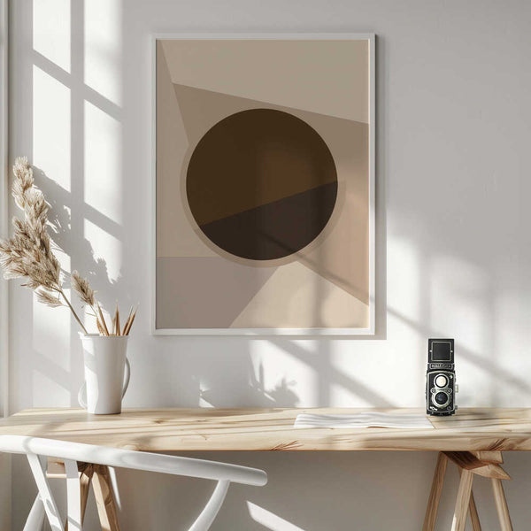 Tablou înramat „Sundaymorningcoffee Thenativestate” de Frankie Kerr-Dineen