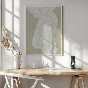 Tablou înramat „Flowing Lines Ballet” de Treechild
